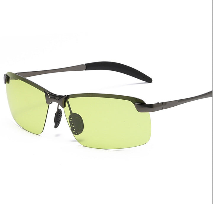 Men's sporty sunglasses with polarized lenses and flexible frame Stornfield