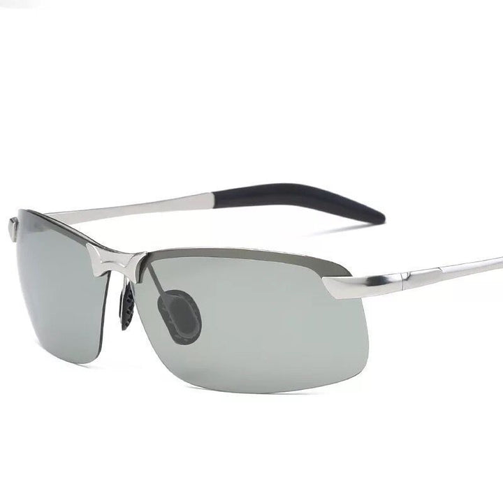 Men's sporty sunglasses with polarized lenses and flexible frame Stornfield