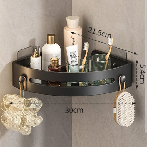 No-Drill Triangle Shower Shelf | Stornfield