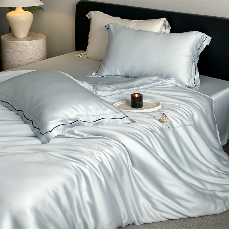 Tencel Bedding Set, 4-piece, Solid Colors, Summer Collection