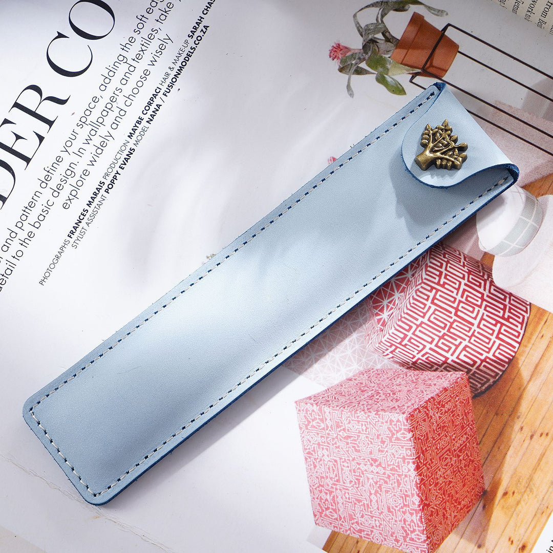 Handcrafted Leather Pen Holder