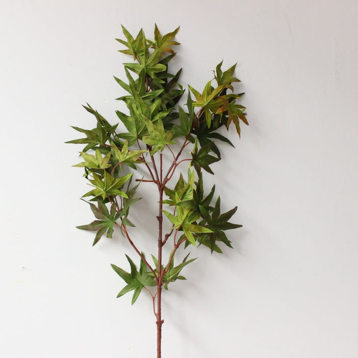 Lifelike Maple Leaf Stem