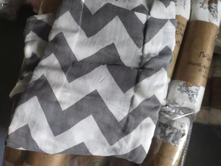 Soft Cotton Muslin Swaddle Blanket Stornfield