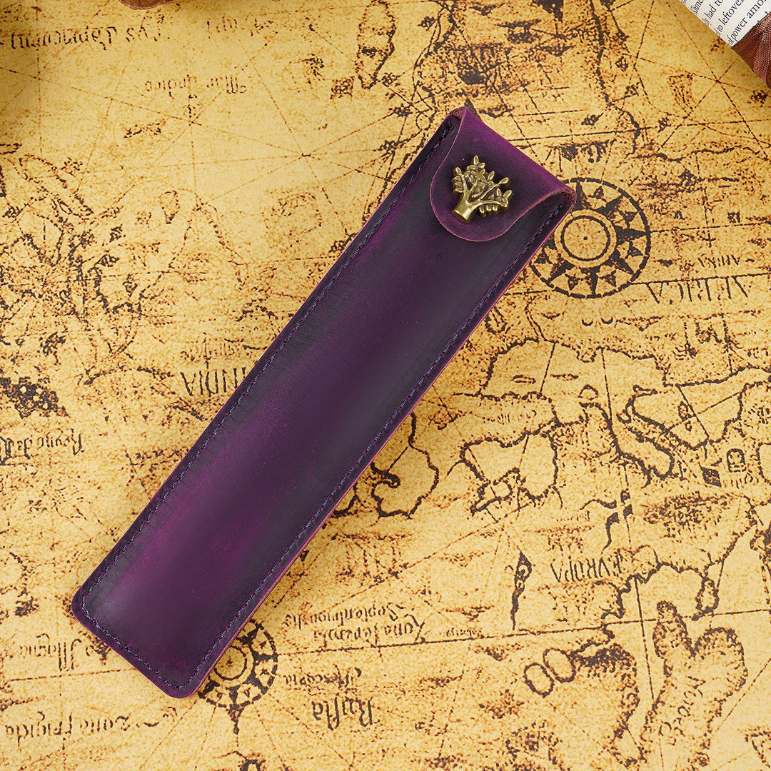Handcrafted Leather Pen Holder