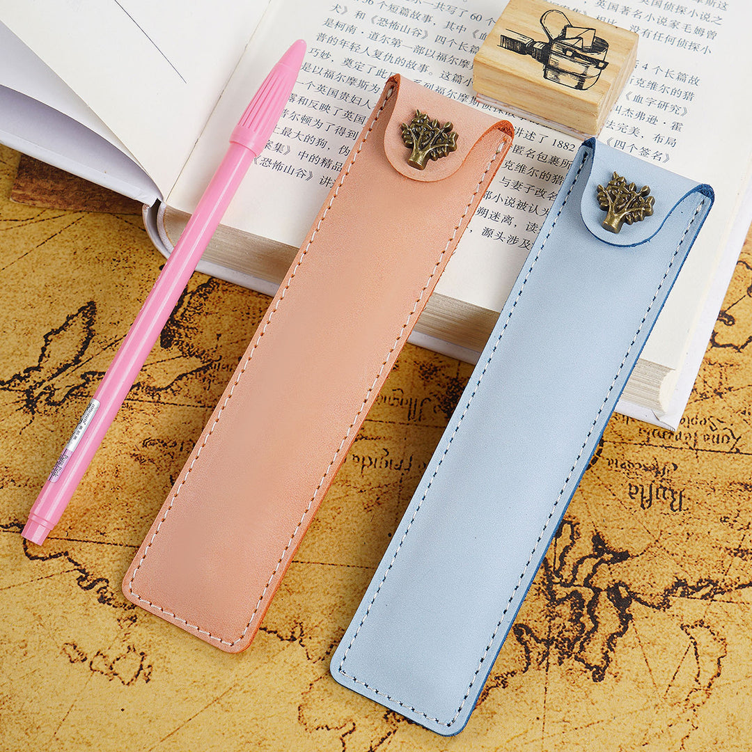 Handcrafted Leather Pen Holder