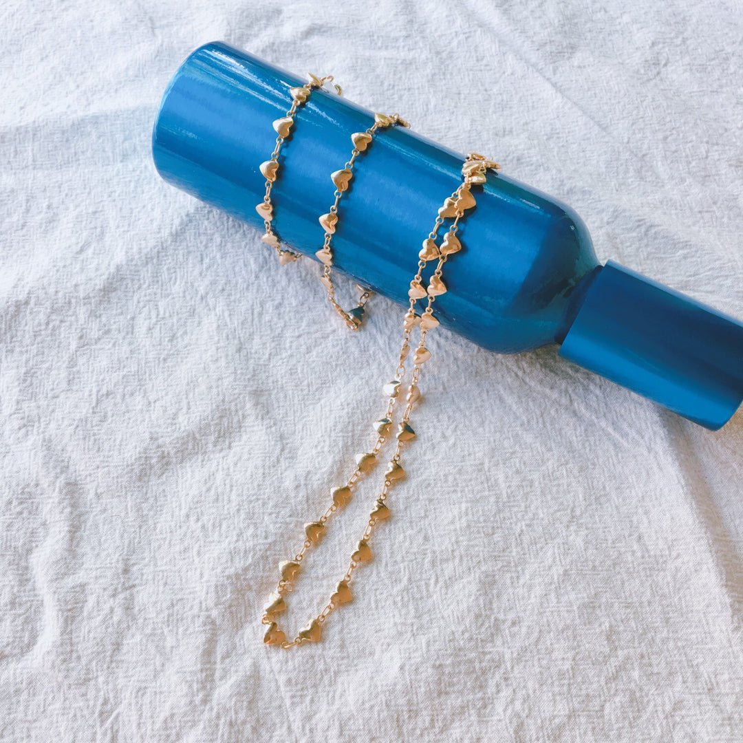 Delicate chain with hearts Stornfield