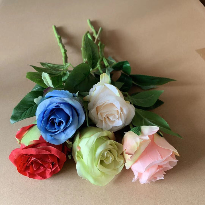 Lifelike Silk Flower Stem