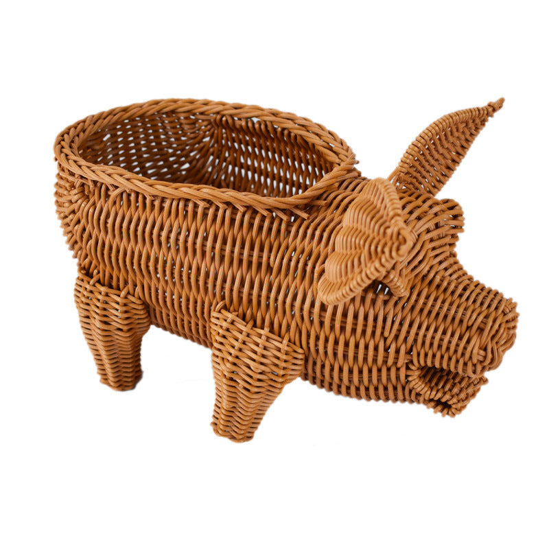 Cute Animal-Shaped Decorative Storage Basket Stornfield