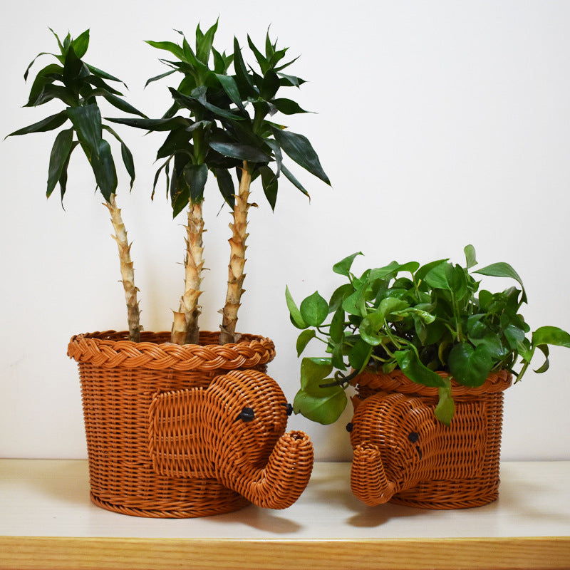 Cute Animal-Shaped Decorative Storage Basket Stornfield