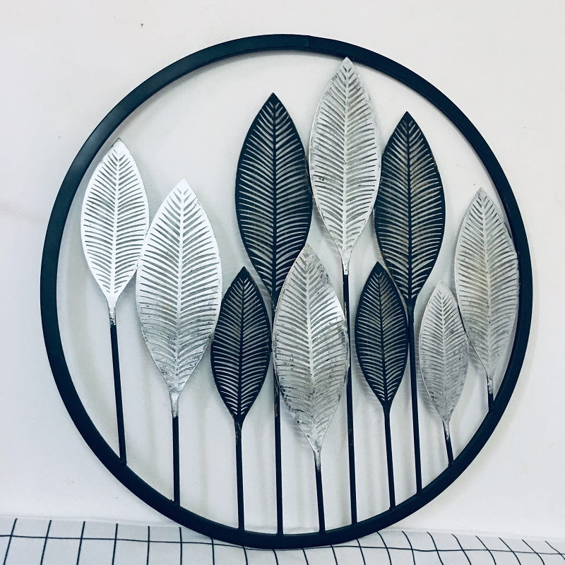 Decorative Gold Leaf Wall Art Sculpture Stornfield