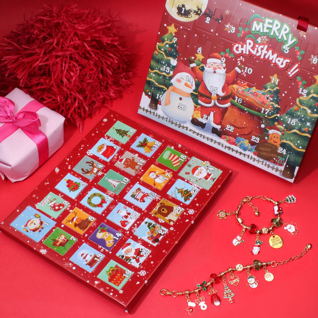 DIY Advent Calendar with Bracelets for Kids