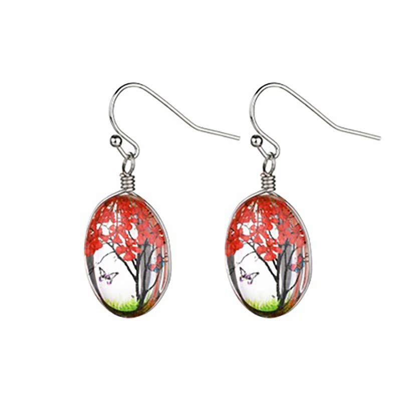 Artistic Nature-Inspired Drop Earrings Stornfield