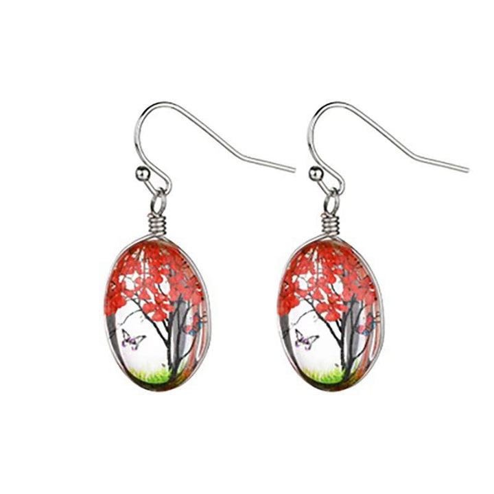 Artistic Nature-Inspired Drop Earrings Stornfield