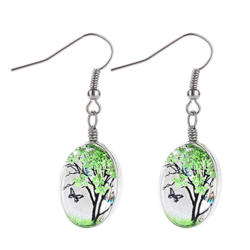 Artistic Nature-Inspired Drop Earrings Stornfield