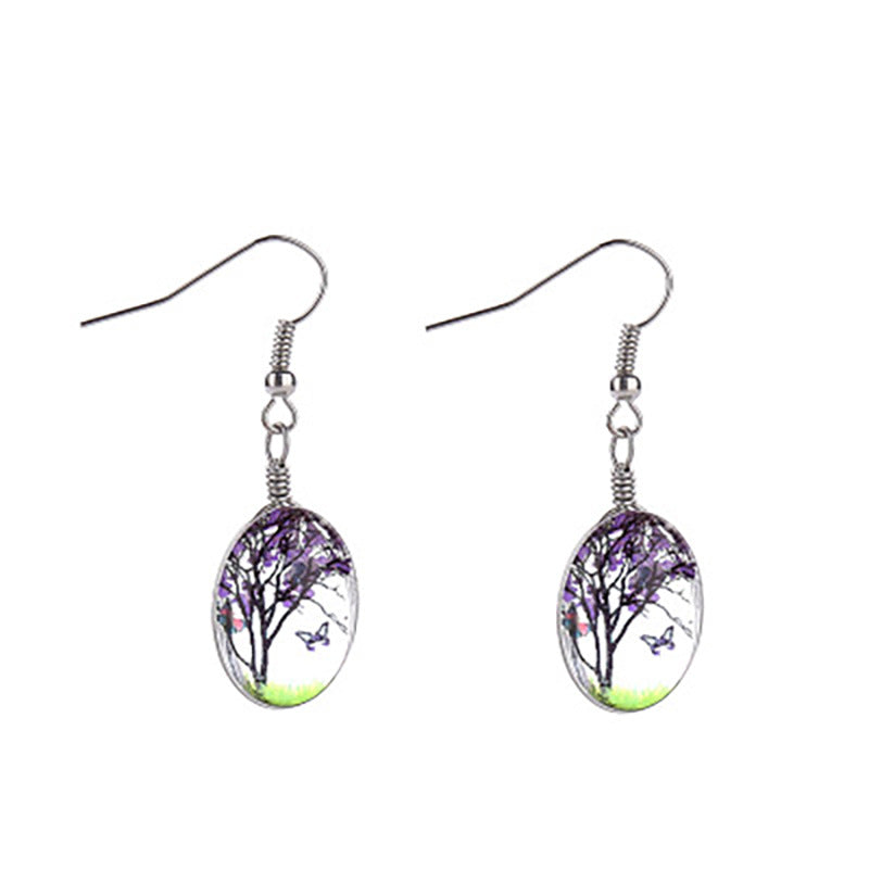Artistic Nature-Inspired Drop Earrings Stornfield