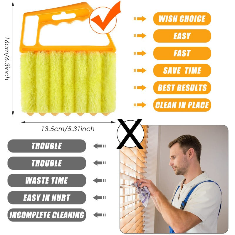 Stornfield 7-Finger Blind Cleaning Brush
