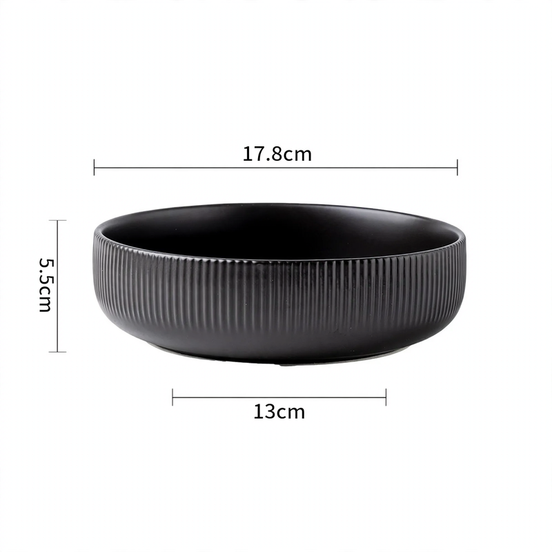 Ceramic dining set, Japanese style, various sizes