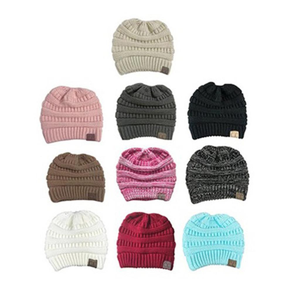 Knit Ponytail Beanie | Stornfield