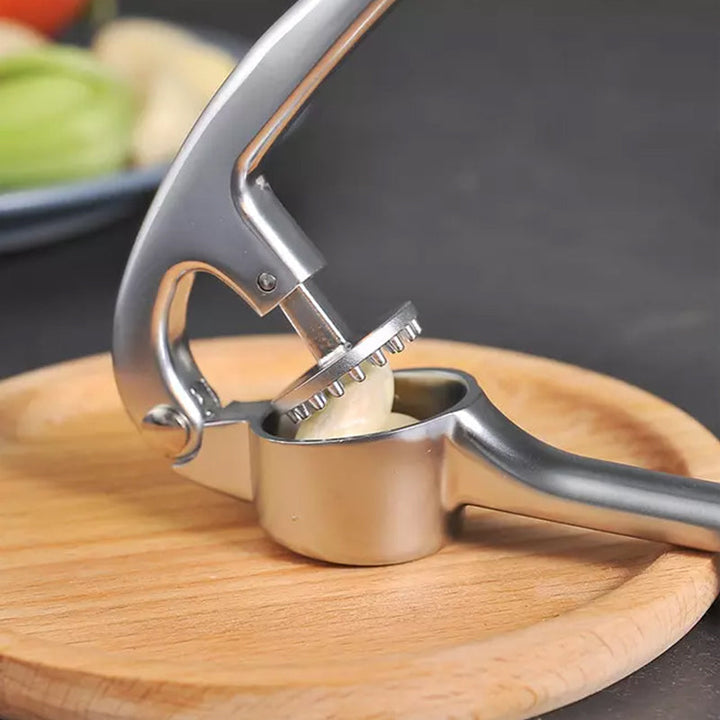 Stainless Steel Garlic Press | Stornfield