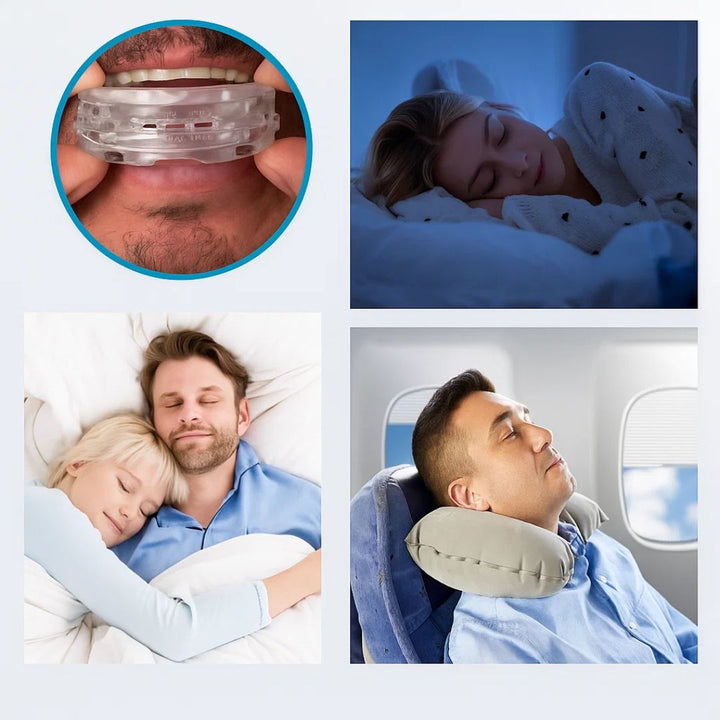 SilentEase | Anti-Snoring Mouthpiece – Medical Grade Silicone – Improves Airflow – Ideal for Snoring Sufferers Seeking Better Sleep Stornfield