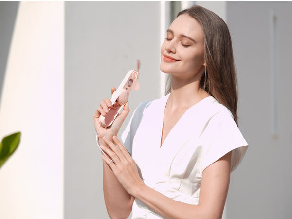 Misting Fan Portable, Handheld Personal Mister Fans | Stornfield