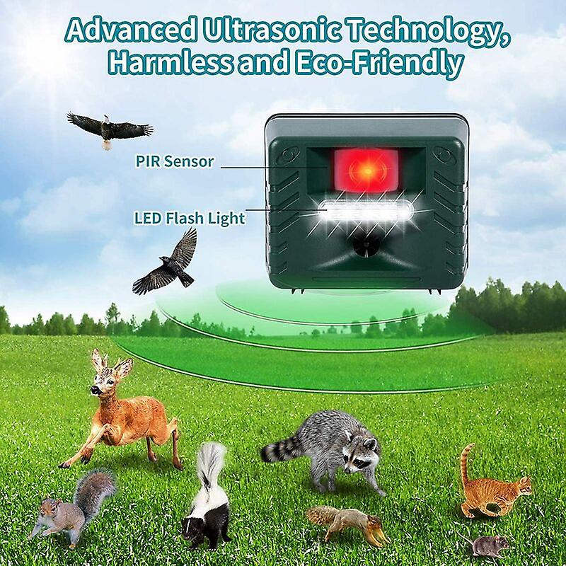 Stornfield | Ultrasonic Woodpecker Repeller – Effective & Humane Bird Deterrent for Gardens & Homes