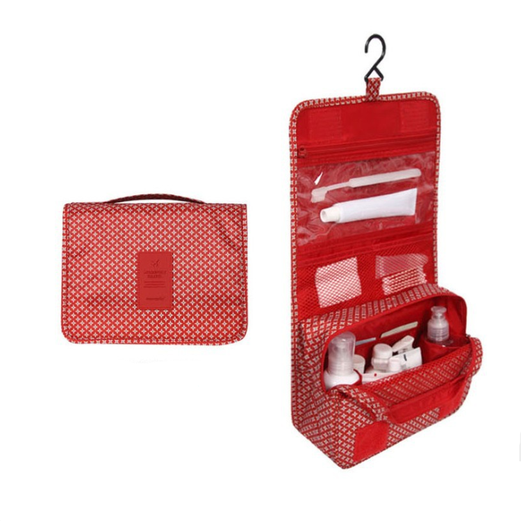 TravelEase – Water-repellent cosmetic bag with hooks and compartments | Travel toiletry bag | Stornfield
