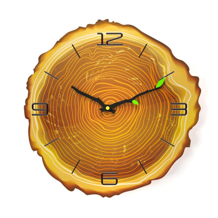 Stornfield | Wooden Tree Ring Wall Clock