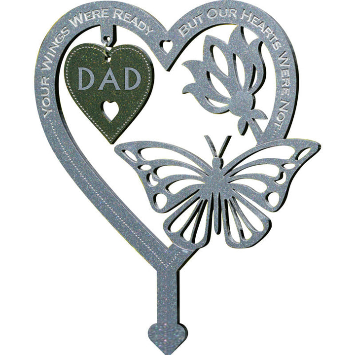 Memorial Gift Butterfly Ornament - Garden Memorial Plaque | Stornfield