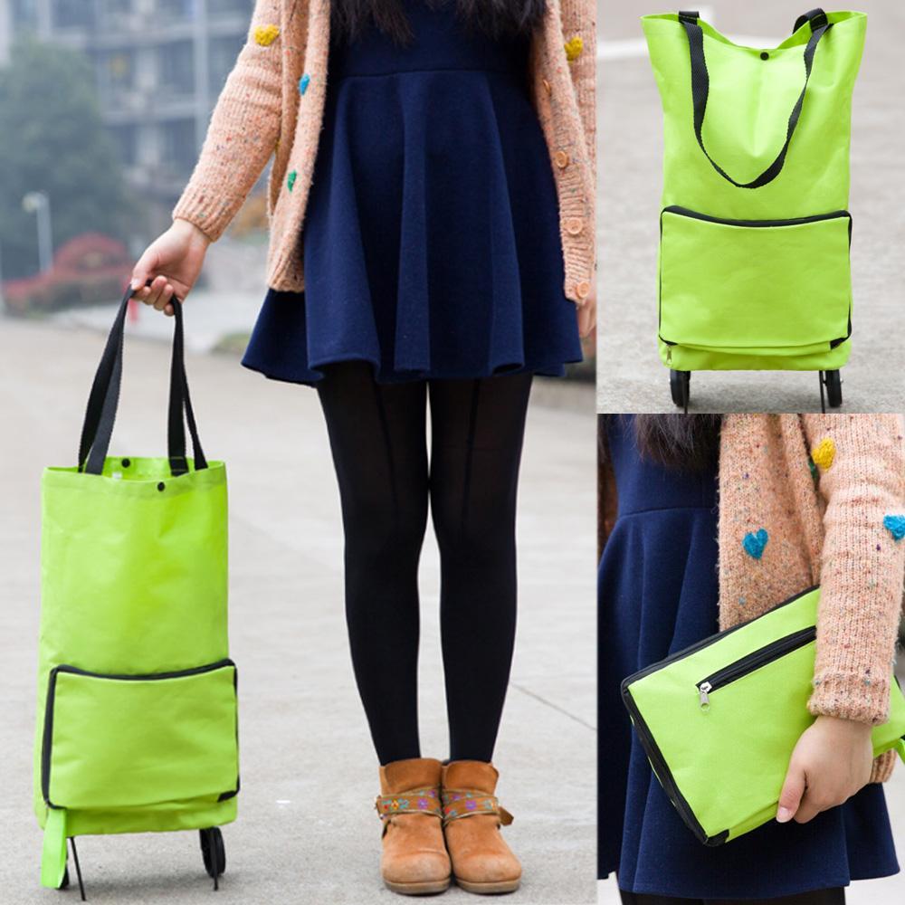 Foldable Eco Friendly Shopping Bag With Wheels | Stornfield