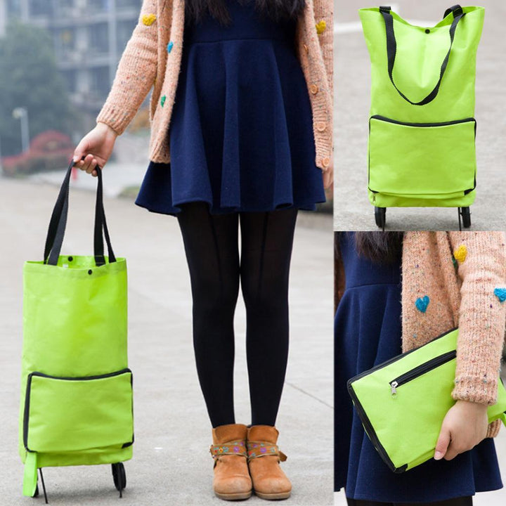 Foldable Eco Friendly Shopping Bag With Wheels | Stornfield