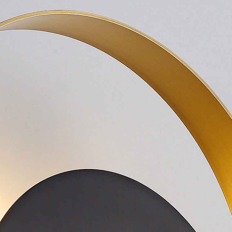 Stornfield | Modern Minimalist Circular Iron 1-Light Sconce for Bedroom