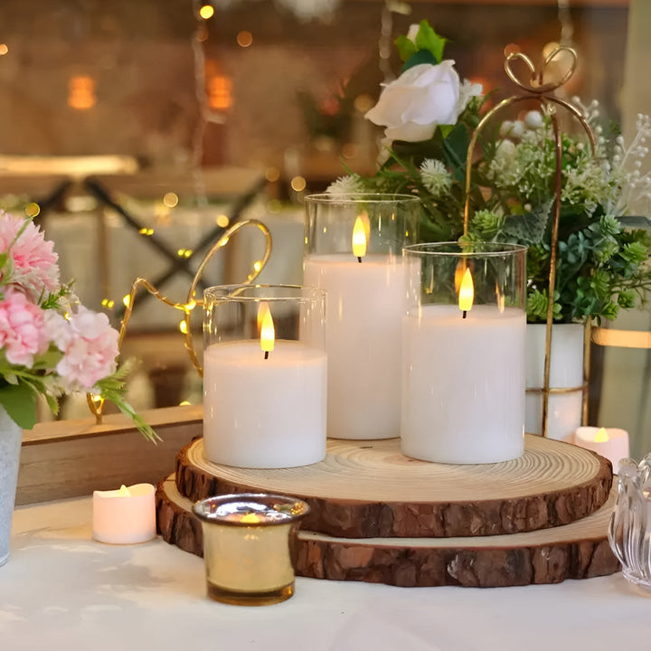 3D Flicker Flameless Candle Set | Stornfield