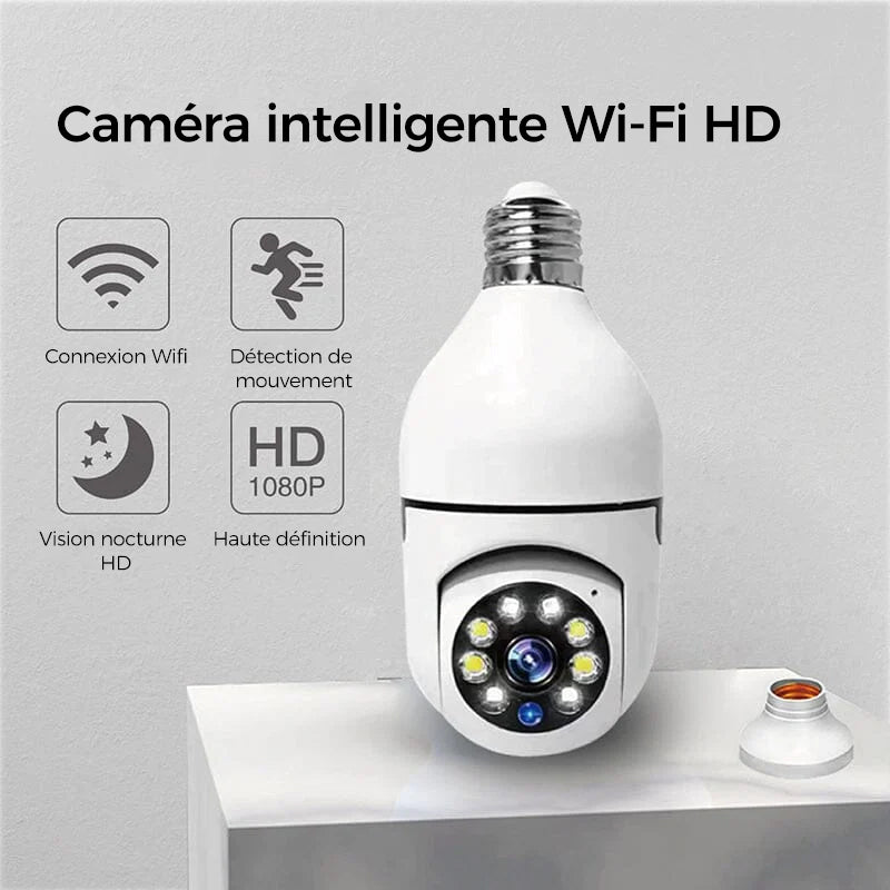 Wireless Bulb Security Camera | Stornfield