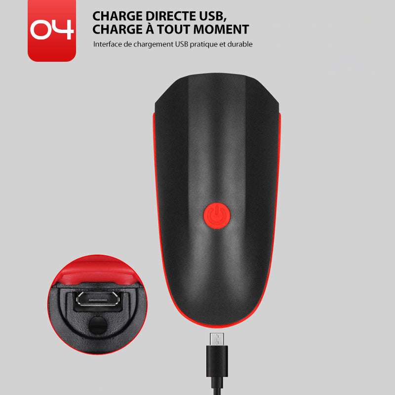 Rechargeable USB Mountain Bike Front Light | Stornfield