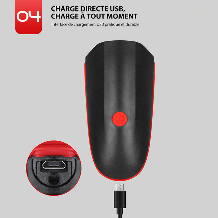 Rechargeable USB Mountain Bike Front Light | Stornfield