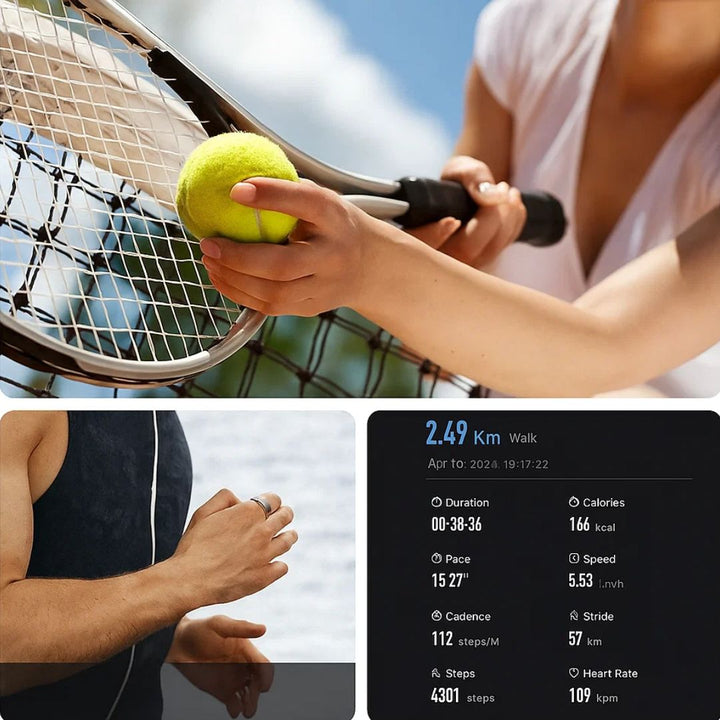 VitalBand Smart Ring - Sleep & Wellness Tracking - Waterproof - Ideal for Active Lifestyles Stornfield