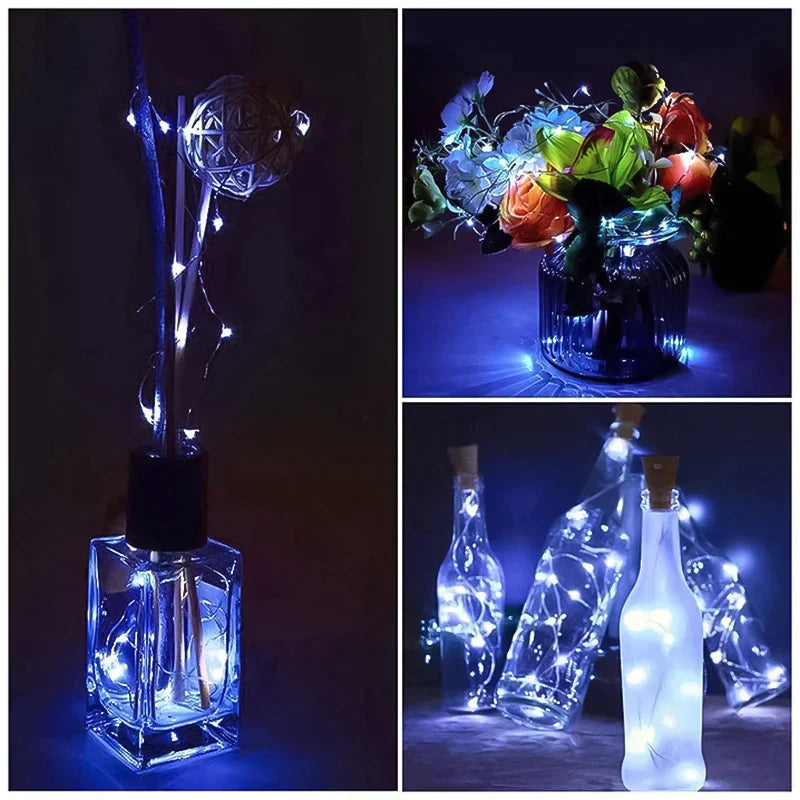 LED Wine Bottle Lights Cork Night Light DIY Decor Lift - Piece | Stornfield