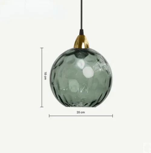 Glass Sphere Pendant Lamp - LumiSphere | Stornfield