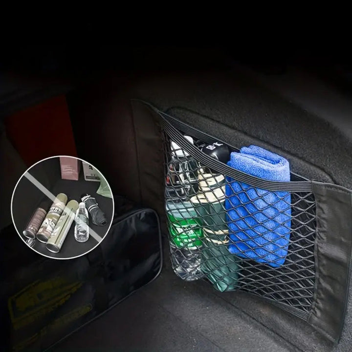 Plastic bag storage mesh bag (With adhesive tape) | Stornfield