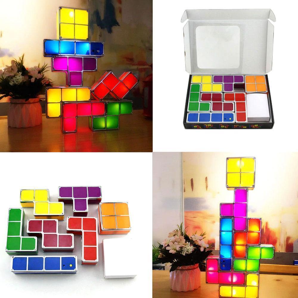 Tetris Stackable LED Night Light | Stornfield