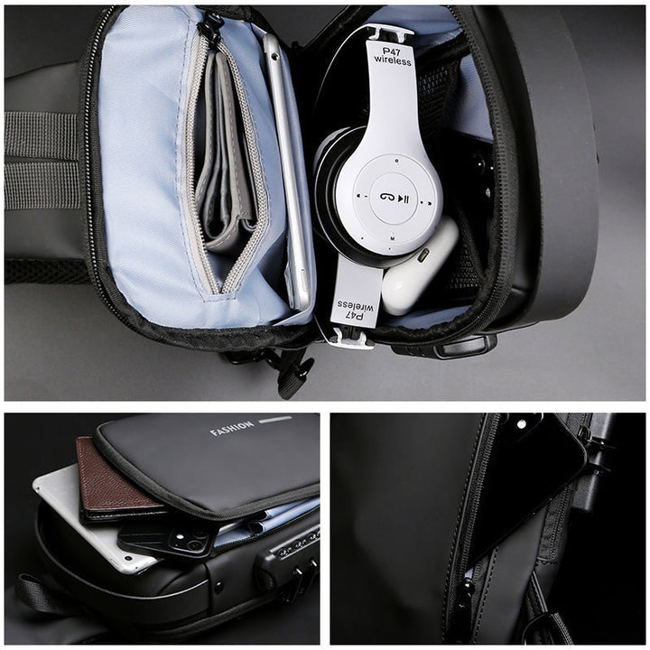 Casual multifunctional anti-theft chest bag for men | Stornfield