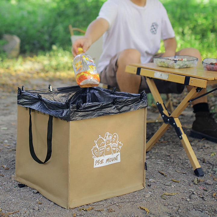 Foldable Multi-Purpose Waste Bin for Outdoor Use | Stornfield