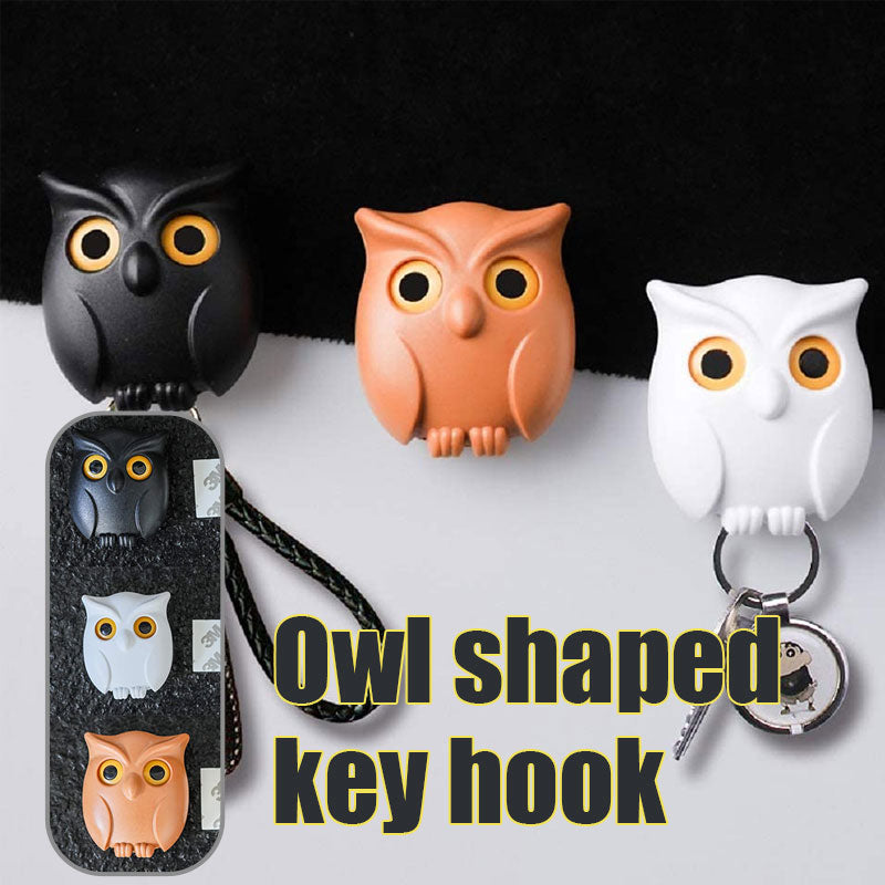 🦉The Key Guard is a Reliable Owl - Cute Owl Keychain with Auto Opening and Closing Eyes | Stornfield