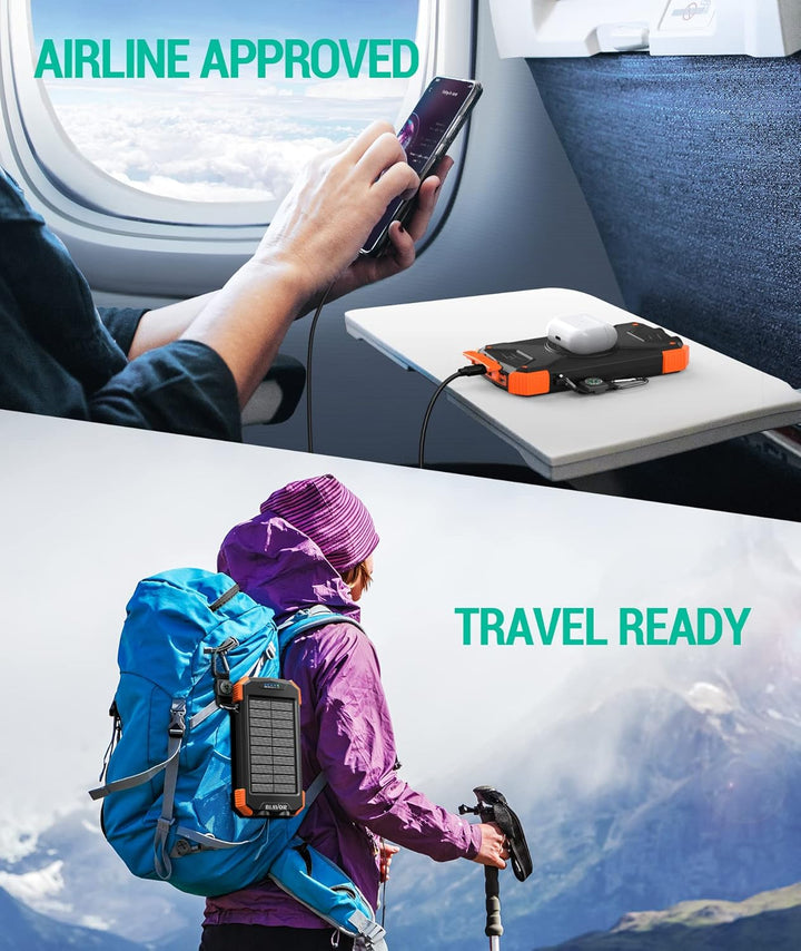 Rivanta Solar-Powerbank Emergency Powerbank IPX4 | Stornfield