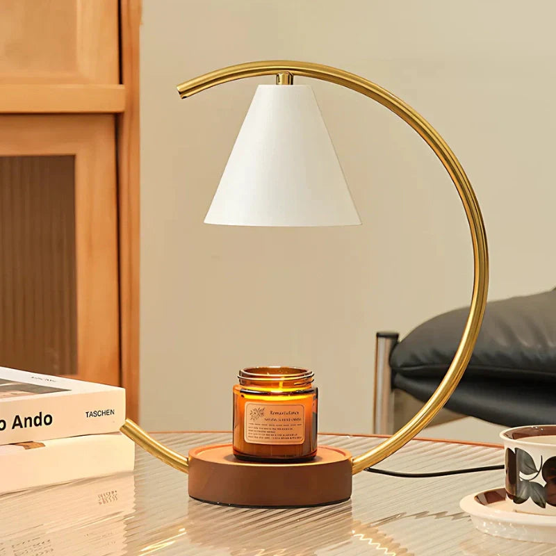 Moon Arc Wax Lamp | Stornfield