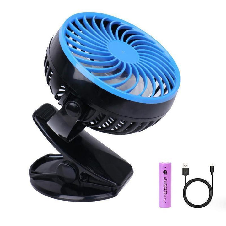 360 ° Portable & Rechargeable Lithium-Ion Fan | Stornfield