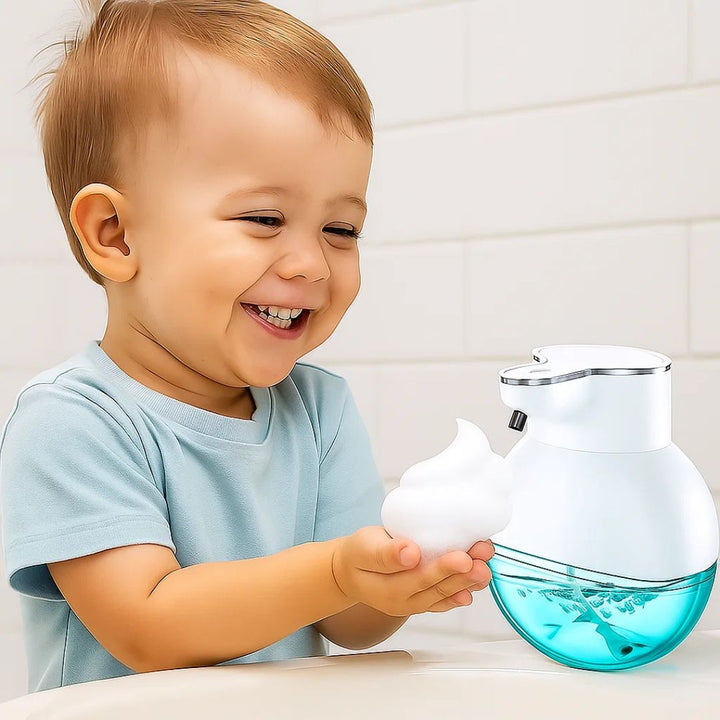 PureFoam | Non-Contact Foaming Soap Dispenser – Infrared Sensor – IPX5 Waterproof – USB Rechargeable Hygiene Stornfield