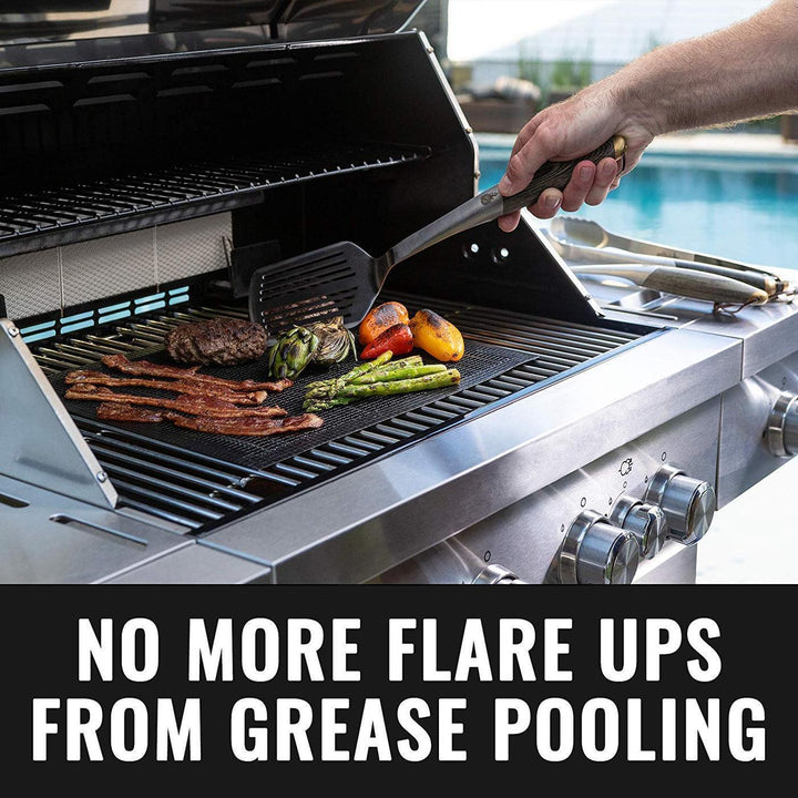 Stornfield | Reusable non-stick PTFE fiberglass grill mat
