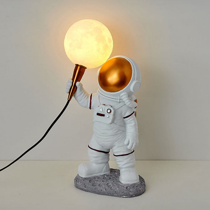 Stornfield | CosmoBuddy Astronaut Wall Lamp | Creative Design | Resin & ABS | LED Bedroom Lamp